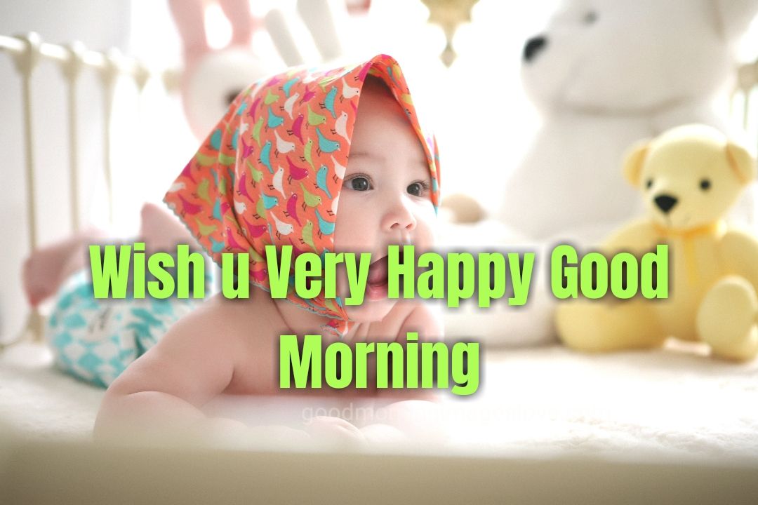 child picture morning wishes message