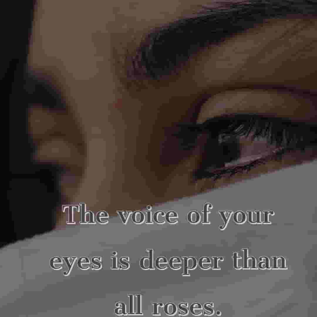 your beautiful eyes 