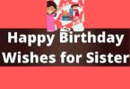 501 Best way to Happy Birthday Wishes for Sister